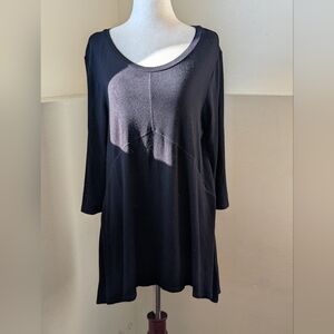 Piphany Classic Black Long Sleeve Top